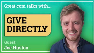 #7 Give Directly Interview - Giving Cash Directly to People in Poverty
