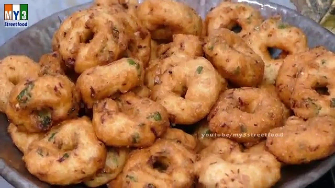 VADA  | VADAI | 4K VIDEO | STREET FOOD IN INDIA street food