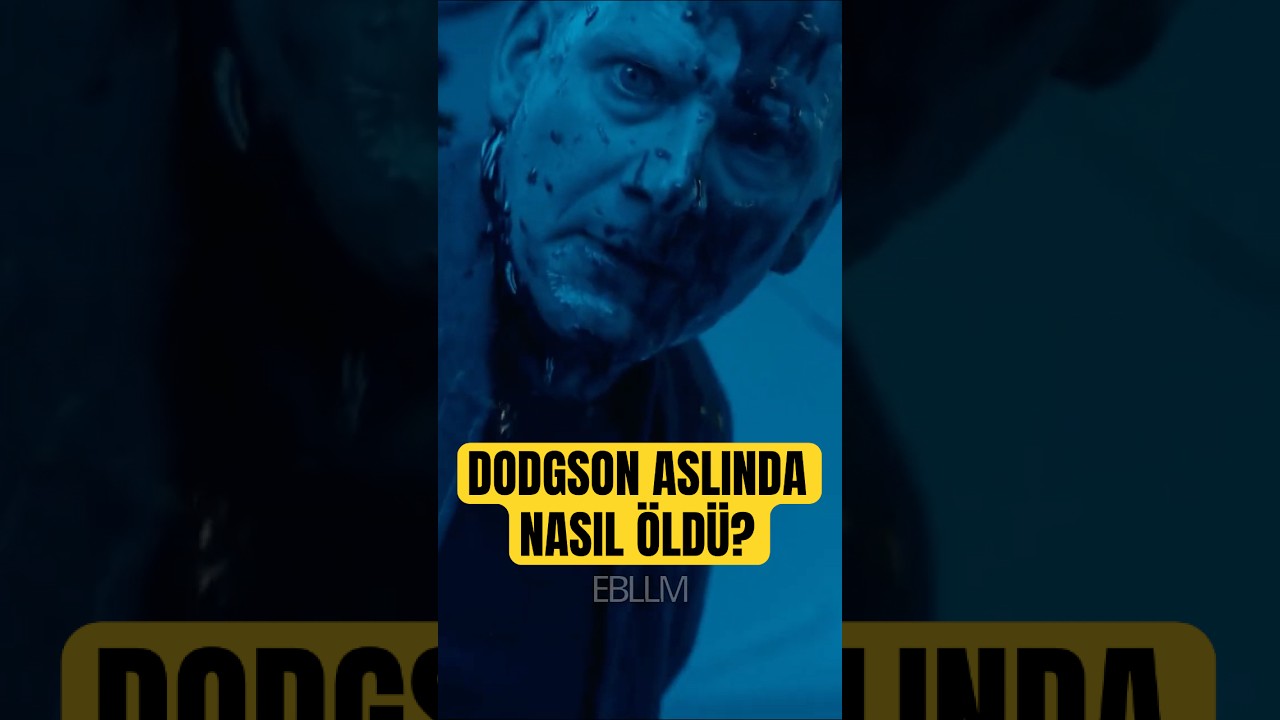 Dodgson'ın Ölümü Aslında Böyleydi... 