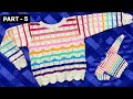 Latest unique multicolor pullover Sweater design of L toXXL size for Women|Part-5|Woolen Tutorial#96