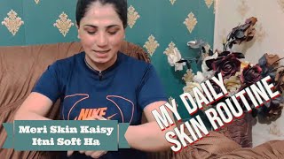 Meri Skin Kaisy Itni Soft Rehti Hai | My Daily Skin Routine | Mehak Malik | Vlog screenshot 1