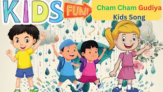 Cham Cham Gudiya Rose : kids Videos for kids,kids song#kidssongs #kidslearning #kidsvideo #anime 🌈✨"