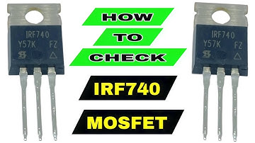 IRF740 MOSFET TESTING WITH MULTIMETER 🆕 || HOW TO CHECK IRF740 MOSFET ✔️ || IRF740 MOSFET DATASHEET
