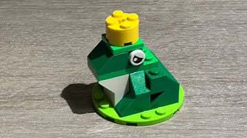 How to build a LEGO frog - Step by Step