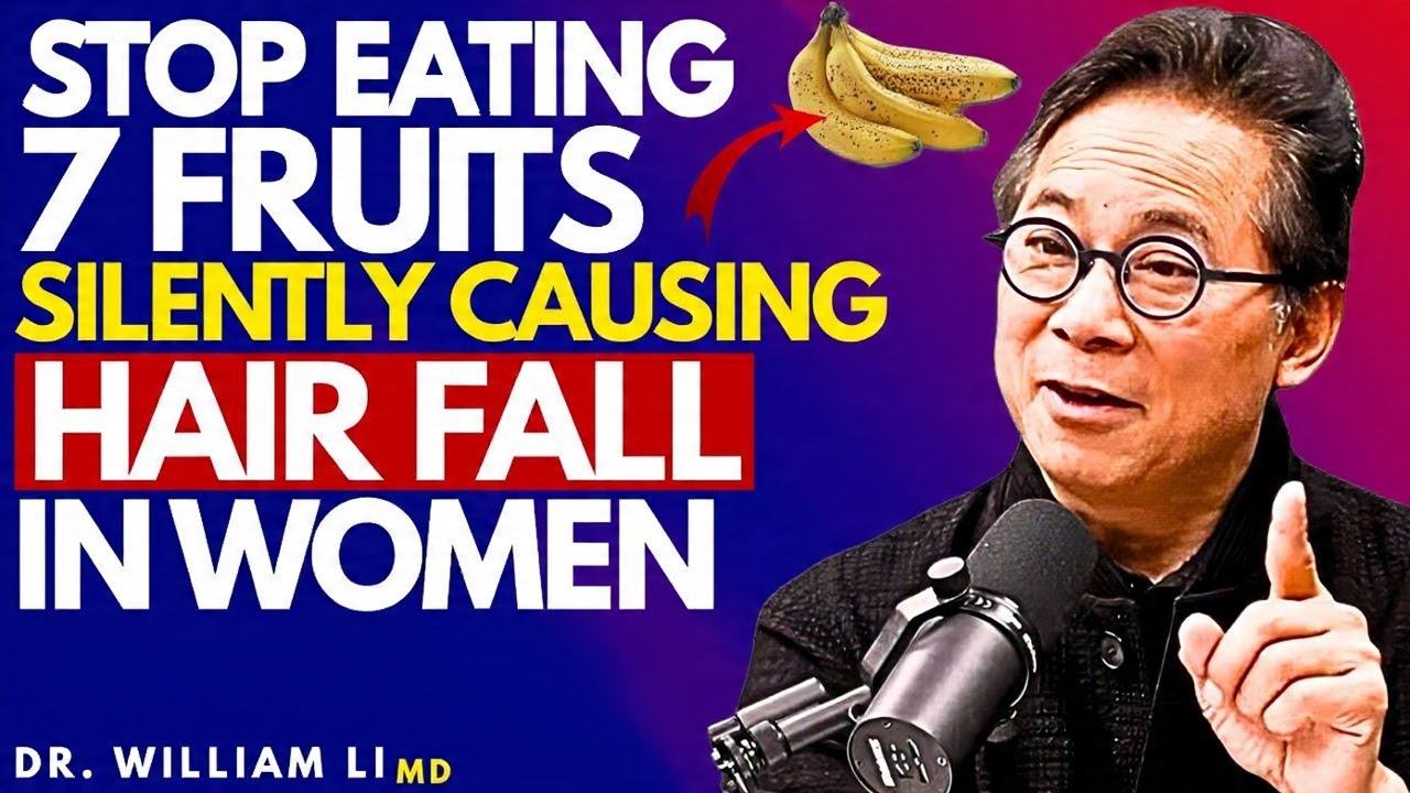 Over 50? Stop Eating These 7 Fruits Ruining Your Hair | Dr William Li