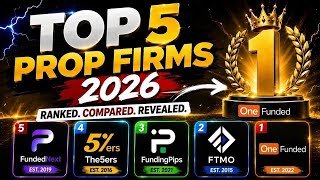 TOP 5 BEST PROP FIRMS IN 2026 🔥 (Ranked!)