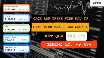 Một lập trình viên giao 500K USD cho 5 LLM đầu tư Chứng khoán – chuyện gì xảy ra với Grok, Gemini...