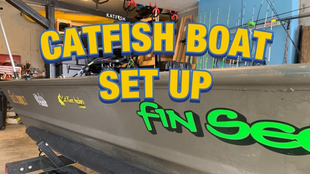 Jon boat catfish set up YouTube