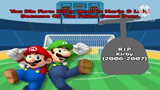 Kirby Soccer Gamecube Usa Bootleg Continue And Game Over