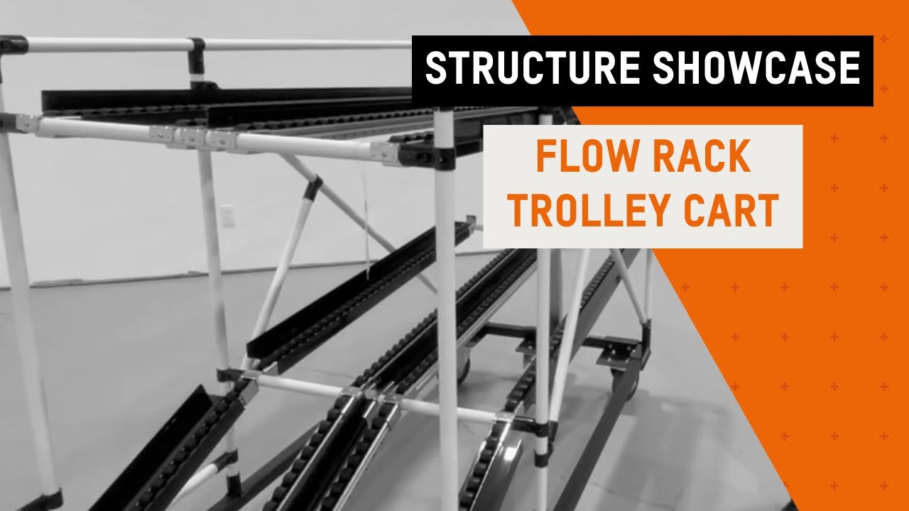 🌟 Flow Rack Trolley Cart | Structure Showcase - YouTube