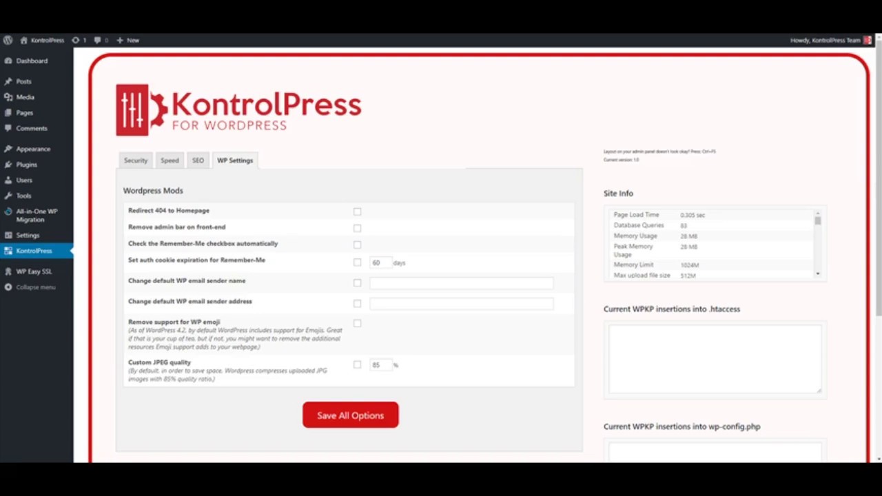 KontrolPress WP Plugin Review | FASTER HackProof WP Site Plugin