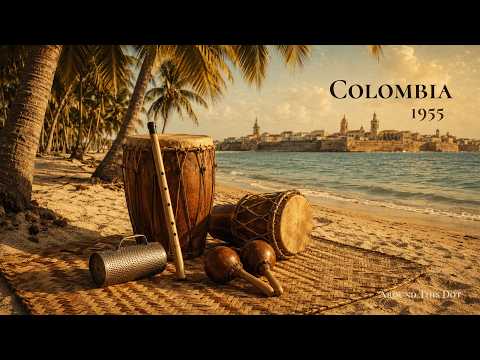 Colombia 1955 | 2 Hours of Vintage Caribbean, Pacific, Andean, Llanos, and Indigenous Music
