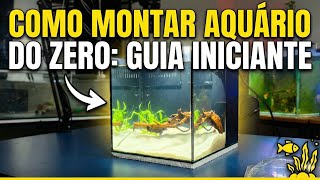 Como montar o seu PRIMEIRO AQUÁRIO? Guia Completo