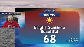 Meteorologist AJ Colby updates the Wednesday weather forecast for Greater Cleveland