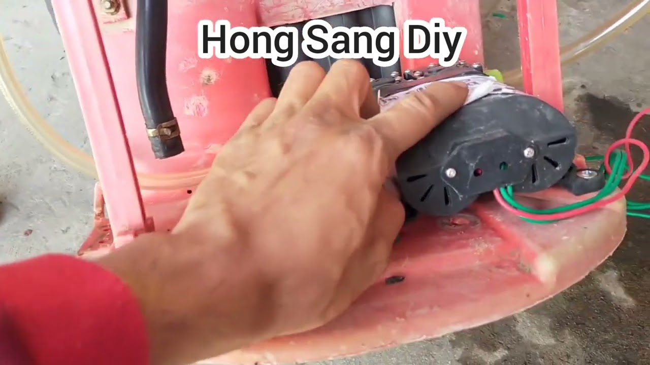 Tự Chế Bình Phun Thuốc Bằng Điện (Homemade electric pesticide sprayer)P1