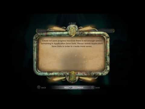 BioShock: The Collection shared save file FAIL