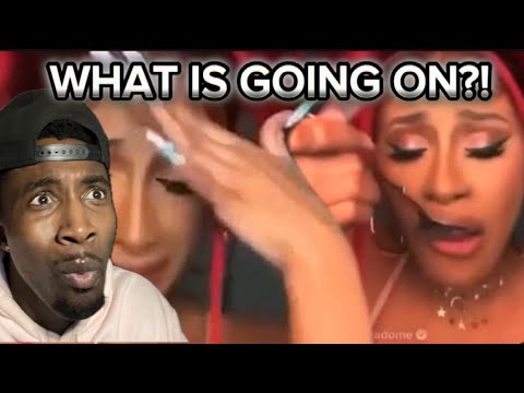 Cardi Bing unhinged for 6 minutes straight REACTION - YouTube