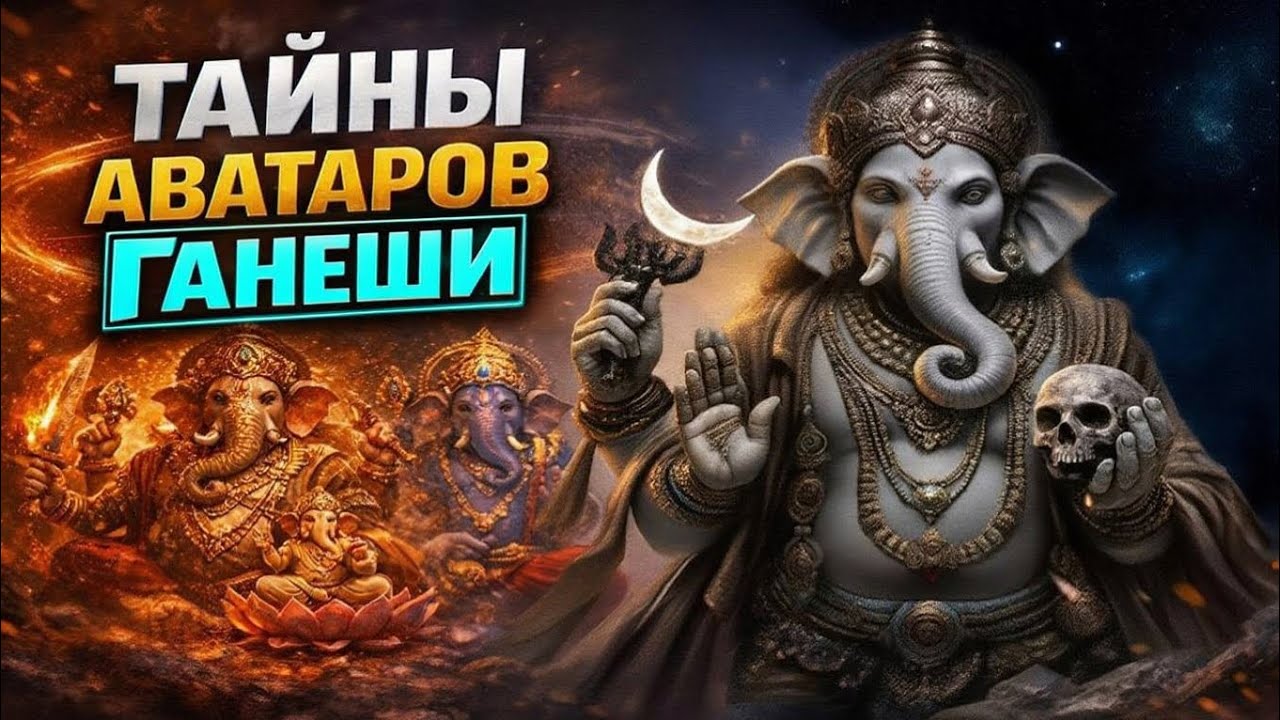 ТАЙНЫ АВАТАРОВ ГАНЕШИ: Секреты Древних ИНДИЙСКИХ Мифов за Час