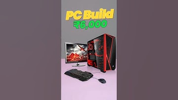 Under ₹6,000/- 🔥 Best PC Build for Online Classes & Basic Work ⚡ i3 3rd Gen  #shorts