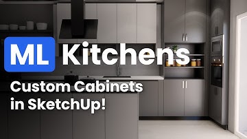 The ONLY Extension you need for Cabinet Design in SketchUp ML KITCHENS V2.0