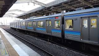 仙石線205系3100番台 M11編成 本塩釜駅到着