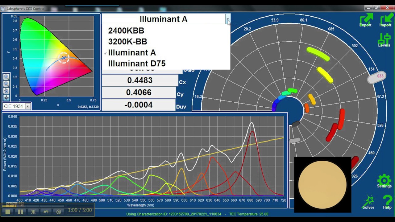 Changing the Output of the CCS-1000