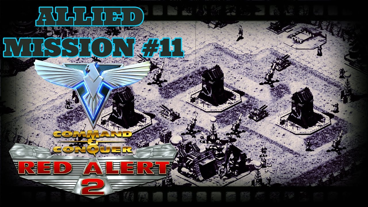 Red Alert 2 | Allied Mission #11 | Fallout [Hard] - YouTube
