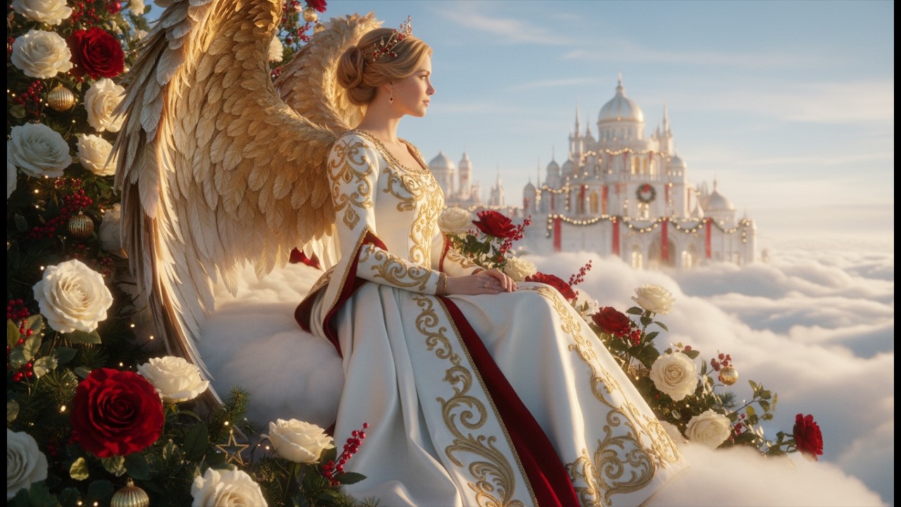 Celestial Christmas Holiday 2025 🎁 Relaxing Fantasy Music & Cozy Art