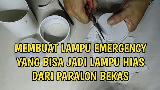 CARA MEMBUAT LAMPU DARURAT SAAT MATI LISTRIK | IDE KREATIF | TUTORIAL DIY