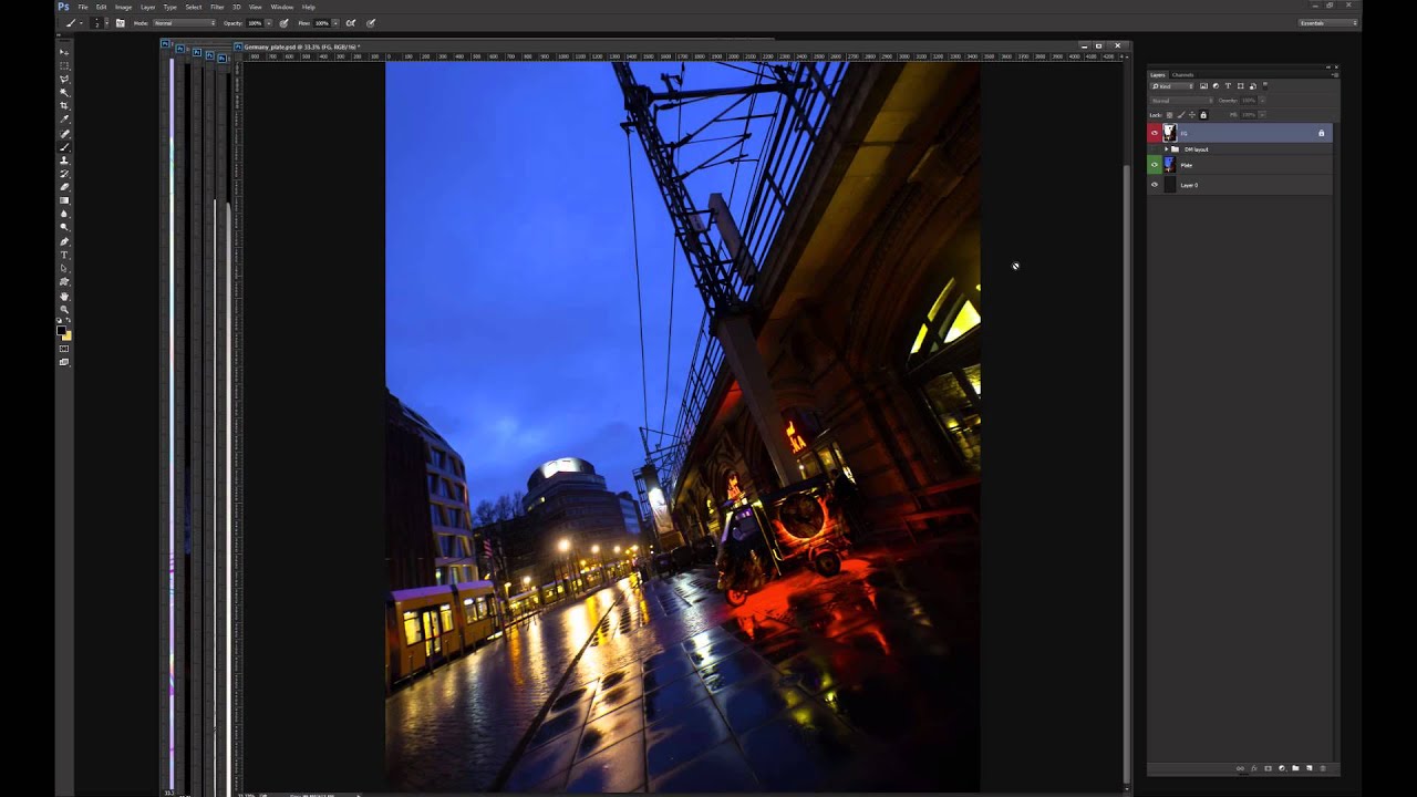 DIGIMATTE Masterclass demo 01