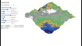 Infinite Procedural Terrain in Javascript using Perlin Noise!