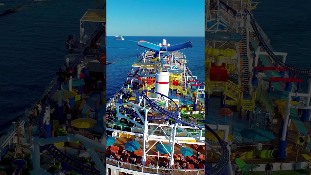 A ROLLERCOASTER on a cruise ship!?!🎢🛳️ The Carnival Celebration truly has it all!