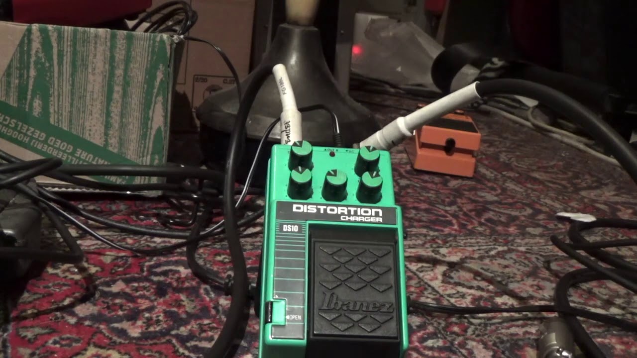 Ibanez DS10 Distortion Charger | Effects Database
