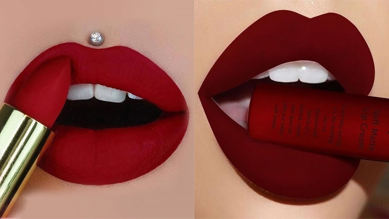 Lipstick Tutorials For 2022 💄 New Amazing Lip Art Ideas YouTube