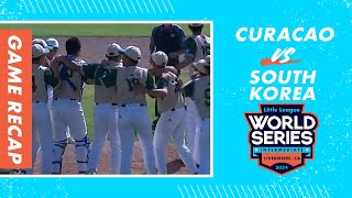 Game Highlights: Curacao vs South Korea | Intermediate 50/70 World Series