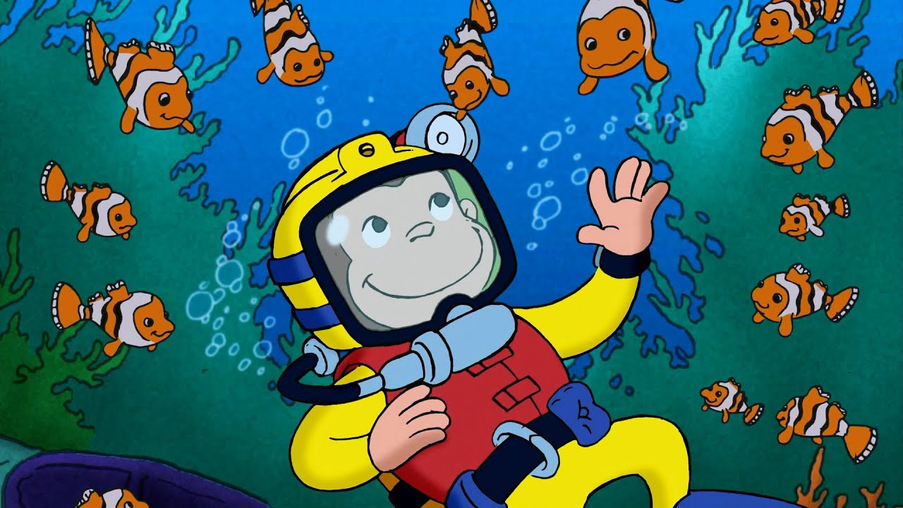 おさかながいっぱい！🐟 🐵 おさるのジョージ