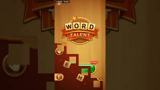 word talent - classic puzzle game screenshot 1