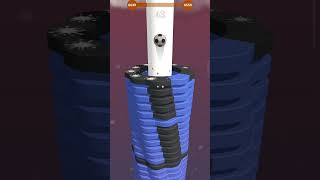 Stack Ball Gameplay 🏀 #newlevel #games #gaming #gameplay #stackball