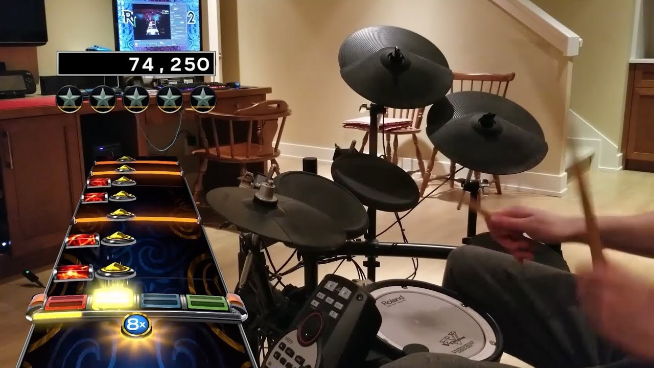 Five Feet High and Rising by Johnny Cash Rock Band 4 Pro Drums 100