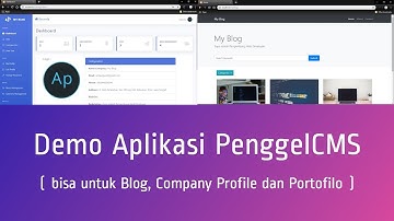 Aplikasi Penggelcms Full dengan CodeIgniter 3 dan Bootstrap 4 (for Blog, Company Profile and more)