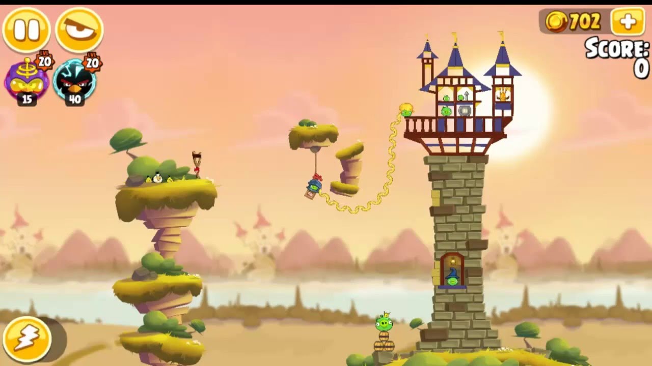 Angry Birds Seasons Fairy Hogmother All levels