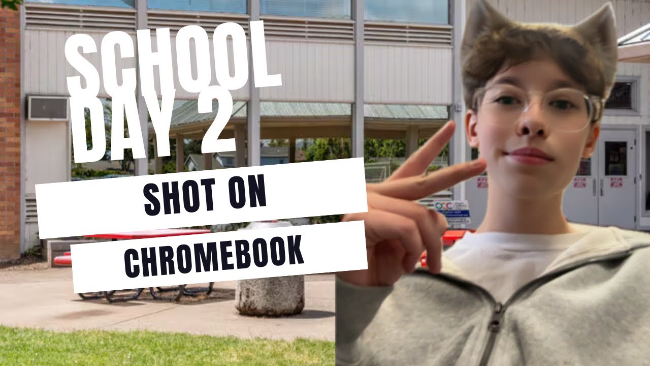 Day 2 of School Shot on Chromebook