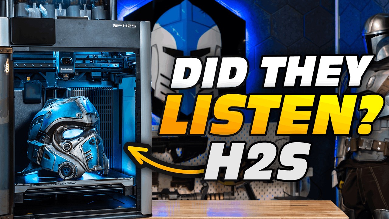The Best 3D Printer for Cosplay? - Bambu Lab H2S Review