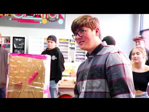 IvyTech Charter school - Cardboard Game Arcade (Caine's Arcade)