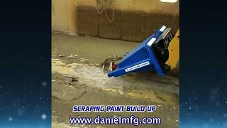 Blue Island Scraper Skid Steer Attachment Paint Removal