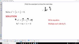 big ideas algebra 1 chapter 7 section 7