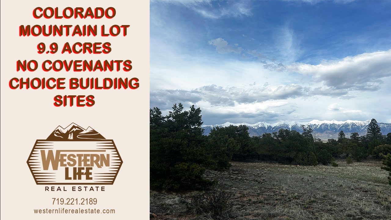 Colorado Mountain Lot bordering public lands