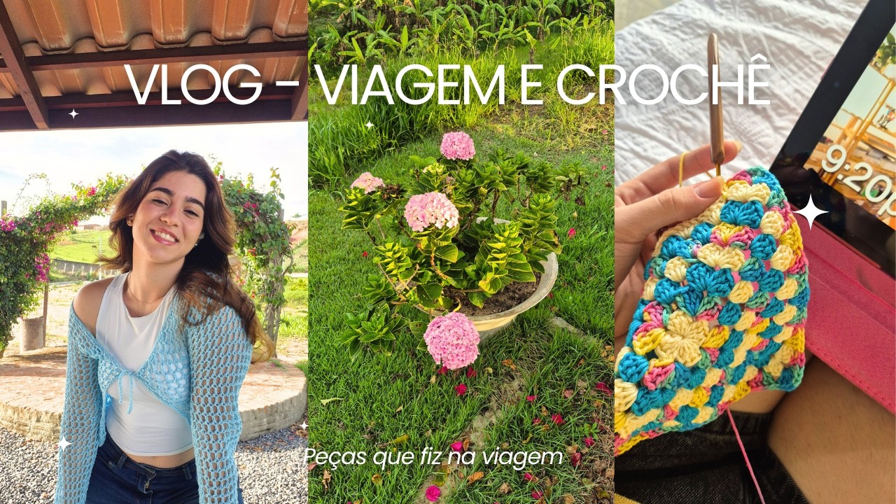 Путешествия и вязание крючком: изделия, созданные мной на природе!
