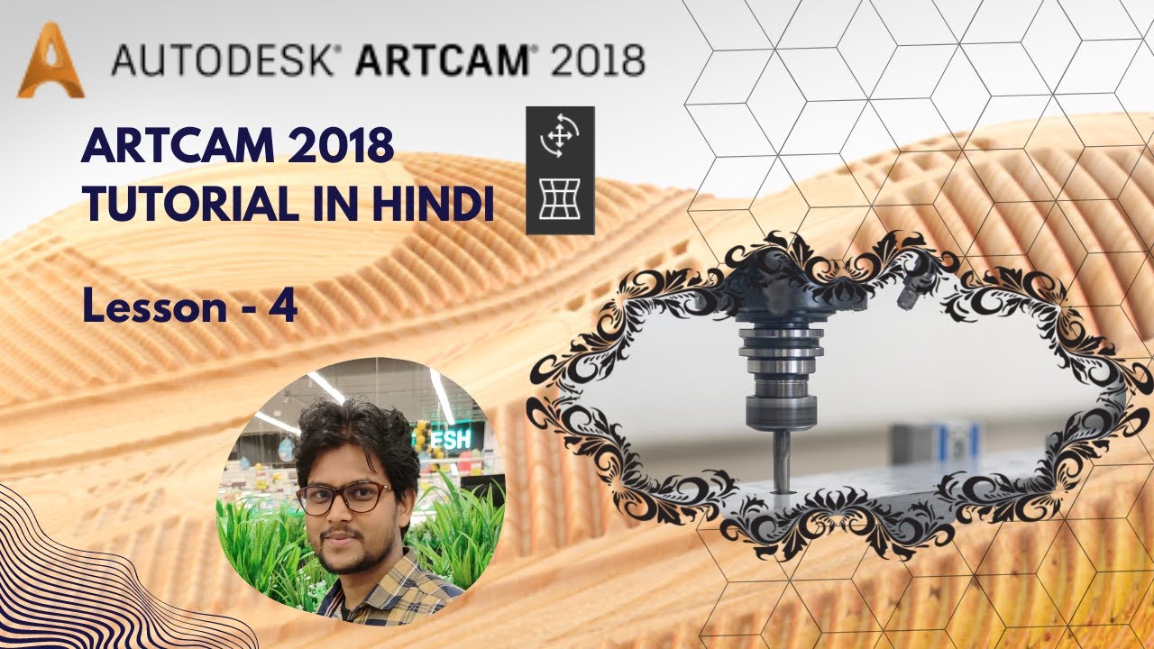 Artcam 2018 Transform and Envelope Distortion tool in Hindi Lesson-4