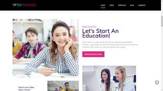 Best Responsive Education WordPress Theme